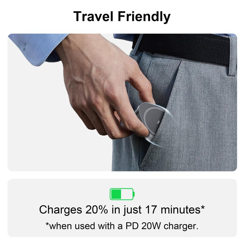 Wireless Magsafe Foldable Iphone Charger